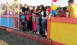 Juventud Comunera rehabilitó dos canchas en Tinaco