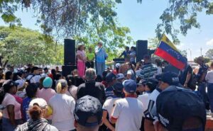 San Carlos se movilizó en respaldo a la Presidenta