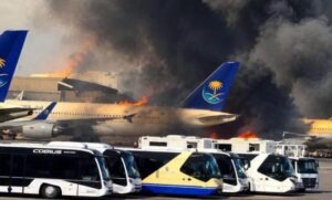 Ataque contra el aeropuertode Riad deja 12 muertos